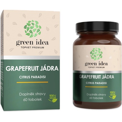 Green idea Grapefruitové jadra 60 ks
