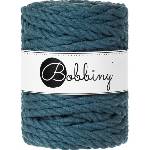 Bobbiny 3PLY Macramé Rope 9 mm 30 m Peacock Blue юта (TL-E011)