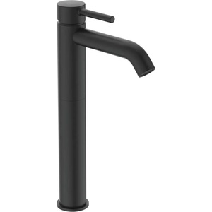 Ideal Standard CeraLine - Смесител за мивка с изпразнител Click-Clack, черен BD137XG (BD137XG)