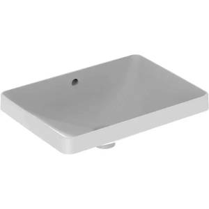 Geberit Вградена правоъгълна мивка Geberit Variform с преливник 55x40 см (500.737.01.2)