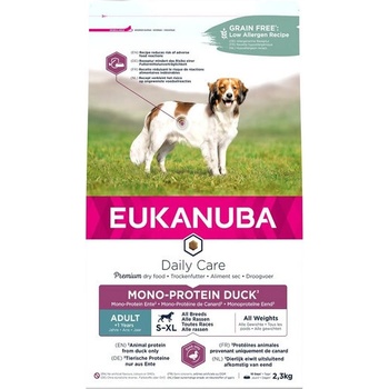 Eukanuba Daily Care S-XL Adult Kachna monoprotein 2,3 kg