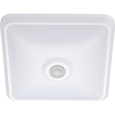 ELMARK St76fbe led ПЛАФОН С pir СЕНЗОР 360° 16w БЯЛ+ab (99ds216/whe)