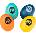 Meinl ES-SET-2 Egg Assortment Шейкър (ES-SET-2)