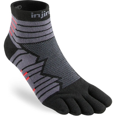 Injinji ULTRA RUN Mini-Crew Coolmax prstové ponožky onyx