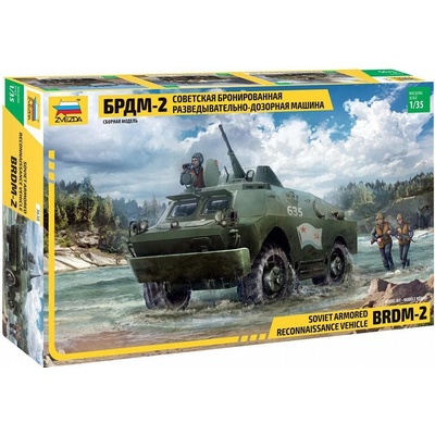 Zvezda BRDM-2 Russian Armored Car 3638 1:35