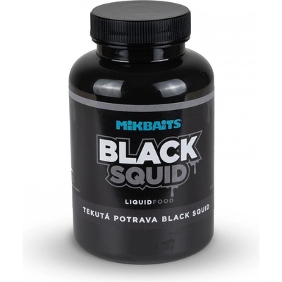 Mikbaits Tekutá Potrava Black Squid 300 ml