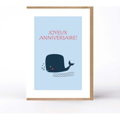 20329 PŘÁNÍ S OBÁLKOU / JOYEUX ANNIVERSAIRE!