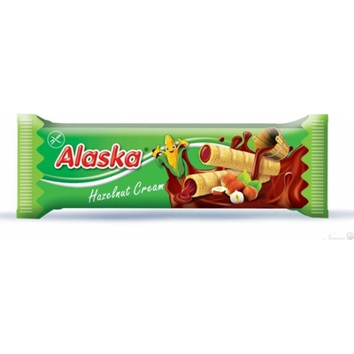 Alaska Kukuričné trubičky lieskový orech 18 g