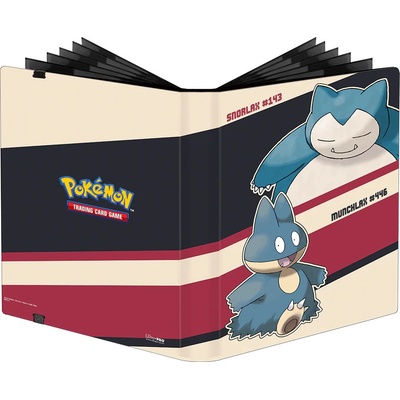 Ultra Pro Pokémon TCG Snorlax & Munchlax A4 album na 360 kariet