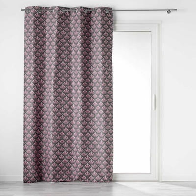 Ružovo-sivý zatemňovací záves z mikrovlákna 135x260 cm Surya – douceur d'intérieur