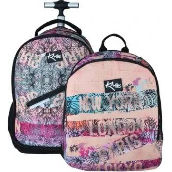 Kaos Ученическа раница 2в1 с колела kaos cityway