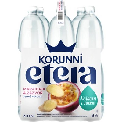 Korunní Etera Maracuja & Zázvor 6 x 1,5 l