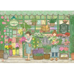 Magnolia - Puzzle Fleuriste Camelia - 1 000 piese