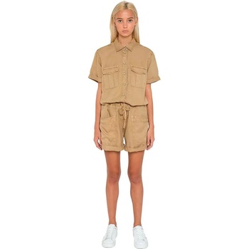 PEPE JEANS Гащеризон Pepe jeans Tory short sleeve jumpsuit - Beige (Malt)