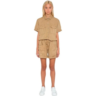PEPE JEANS Гащеризон Pepe jeans Tory short sleeve jumpsuit - Beige (Malt)