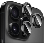 Blueo Протектор камера за iPhone 14 Pro / iPhone 14 Pro Max - оригинално стъкло от сапфирен кристал - черен