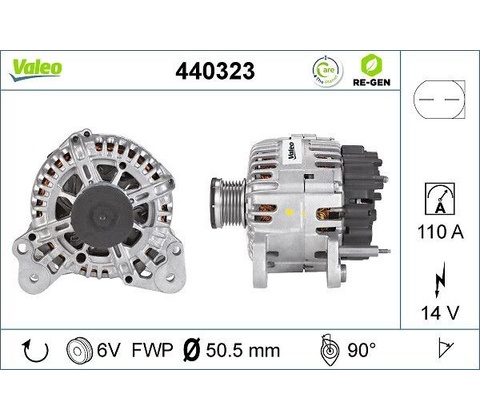 Alternátor VALEO 440323