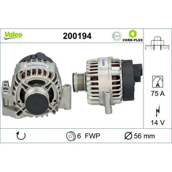 generátor VALEO 200194
