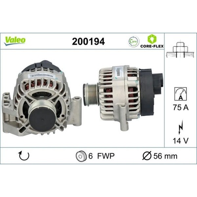 generátor VALEO 200194