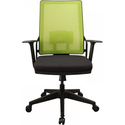 RFG Работен стол Trento 02 W, черна седалка, зелена облегалка (O4010120352)
