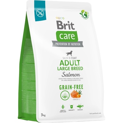 Brit Care Grain-free Adult Large Breed Salmon 3 kg