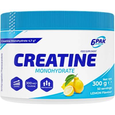 6PAK Nutrition Creatine Monohydrate [300 грама] Лимон