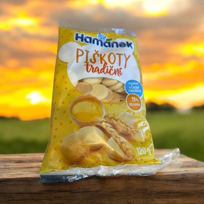 Hamánek Piškoty tradiční 120 g – Zboží Dáma
