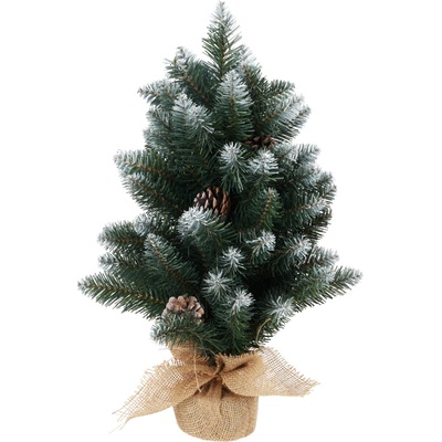 Home Styling Collection LED umělý vánoční stromek zasněžený ozdobný strom 50 cm