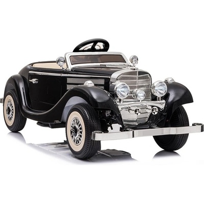 Retro Megacar Mercedes-Benz 540K, 4x45W, 12V 10Ah černá