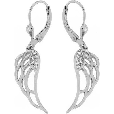 Zlatnictví U Kostela dámské náušnice andělské křídlo 079