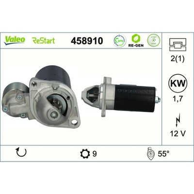 Startér VALEO 458910