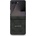 GUESS MagSafe Калъф за Samsung Z Flip 7, Guess Leather 4G Classic Case, Черен (GUHMZF7P4MSEGCK)