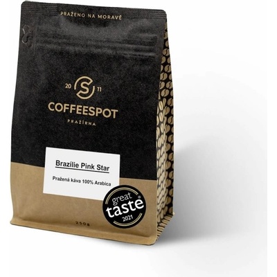 Coffeespot Brazílie Pink Star Scr.19 250 g