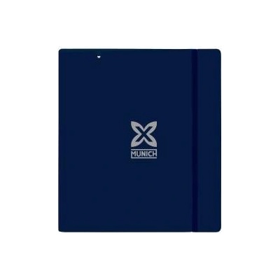 Munich Папка с пръстени Munich Street Син Сив 27 X 32 X 4 cm