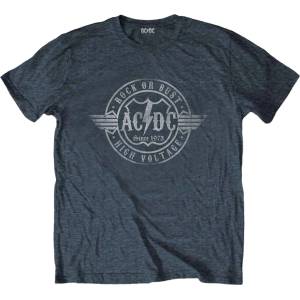 AC/DC Rock or Bust Heather Grey XL Риза (ACDCTS78MDH04)
