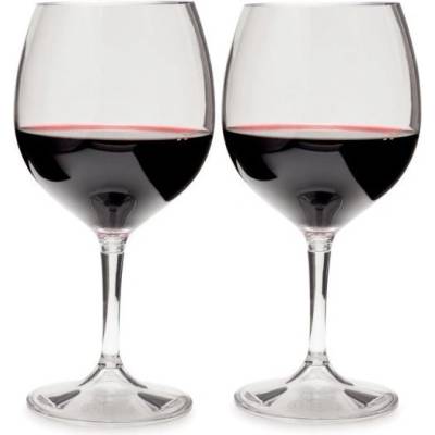GSI Outdoors Nesting Red Wine Glass Set Цвят: прозрачен