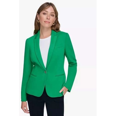 Tommy Hilfiger dámské sako Scuba zelené – Zboží Dáma