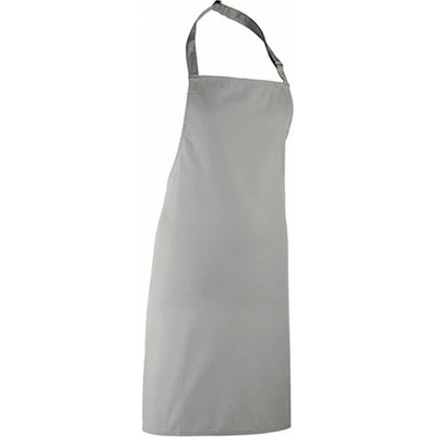 Premier PR150 Zástěra s laclem Colours šedá silver