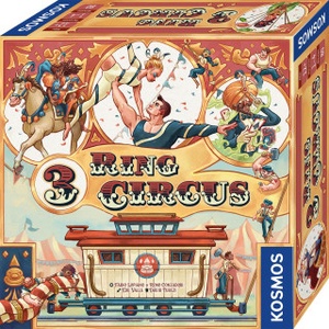 Kosmos Spiele 3 Ring Circus | Fabio Lopiano, Remo Conzadori, Edu Valls
