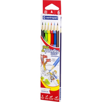 Centropen trojhranné 9521 6 ks – Zboží Dáma