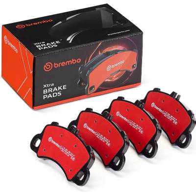 Sada brzdových platničiek, vždy 4 kusy v sade BREMBO P 65 043X (P65043X)