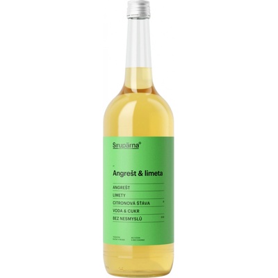 Sirupárna Domácí Angrešt & Limeta Sirup 1 l