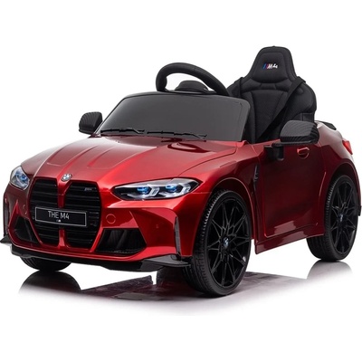 ROLLZONE BMW M4 12V - Детска акумулаторна кола, Червена, EVA гуми (SX2418-red)