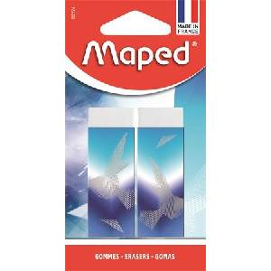 Maped Ластик, MAPED Arctic Technic леден свят", 2 бр. 116124 (116124)