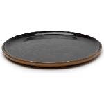 Serax Surface Чиния за основно ястие 24 см, черно-сив (B5116202B)