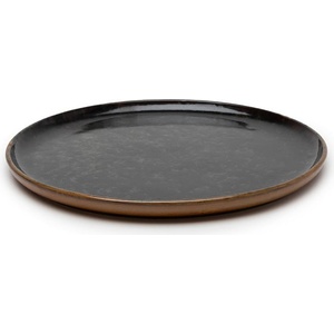 Serax Surface Чиния за основно ястие 24 см, черно-сив (B5116202B)