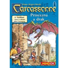 Mindok Carcassonne 3. rozšíření Princezna a drak (starší vydání)