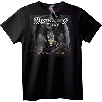 NOONEBRAND Тениска Rhapsody of Fire Dark Wings - 5XL, Black