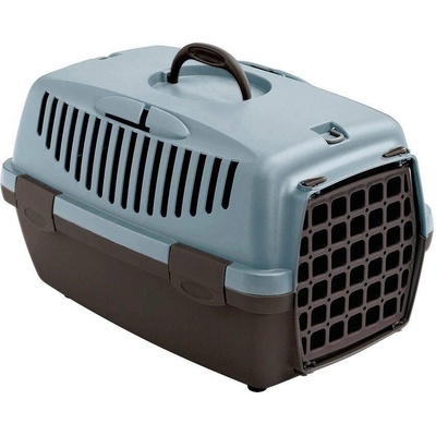 STEFANPLAST Transportér Gulliver 1 s plastovými dverami sivomodrý 48 x 32 x 31 cm