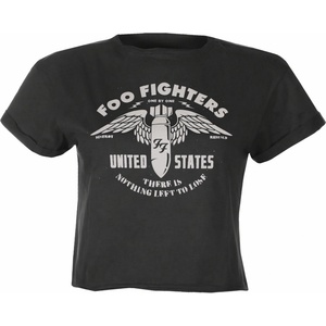 AMPLIFIED дамска тениска (crop top) FOO FIGHTERS - ONE BY ONE - CC - AMPLIFIED - ZAV430E58_CC